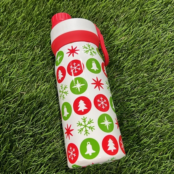 Holiday Print Water bottle - Picture 5 of 9